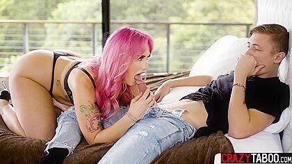 Siri Dahl In Horny Big Ass Milf Stepmom Hard Fucked By Her Big Dick Stepson