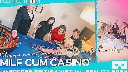 Milf Cum Casino - Four Amateur Bbw British Milfs Vr Blowjob - Inara Stark