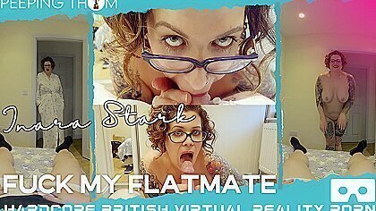Fucking My Flatmate - Big Tit British Bbw Pov - Inara Stark