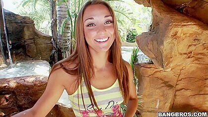 Petite Girl Gets Fucked By 12 Inches Of Cock - Marry Lynn