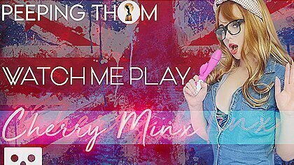 I Want You To Watch Me! - Curvaceous Redhead Solo With Cherry Minx