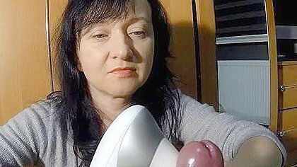 Maya Teases The Guys Dick With A Vibrator