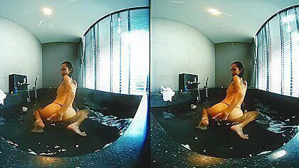 Busty Asian teen 18+ Having Fun In The Jacuzzi