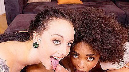 Alessa Savage, Ricky Rascal And Luna Corazon In And Fucking