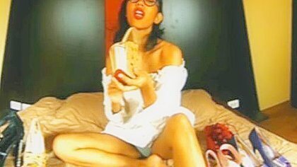 Asian teen 18+ With High Heels Fetish