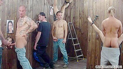 Group Sex, Party, Stockings Video