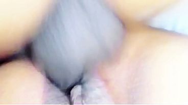 Le dejo el culo y el co&ntilde_o lleno de leche a vecina culona de 70 a&ntilde_os