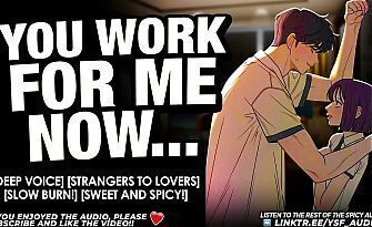 Your Boss Pulls You In the Back To Breed You | AUDIO ROLEPLAY | Male Moaning