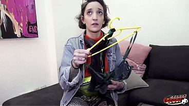 GERMAN SCOUT - Crazy Anal and Rimjob Casting Fuck with French Skinny Tattoo Model Lena Fire