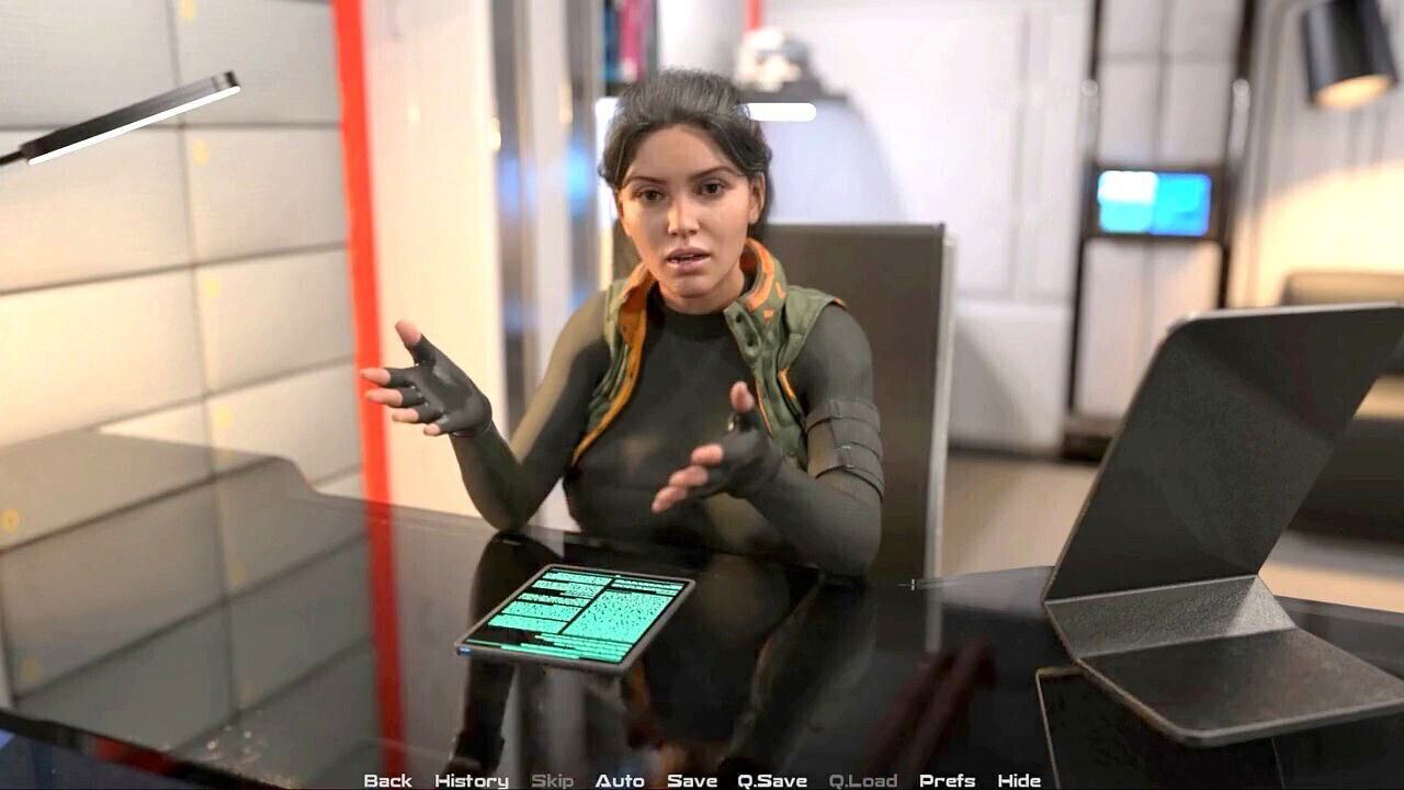 Misskitty2k's 3D visual novel adventures with milftoon drama