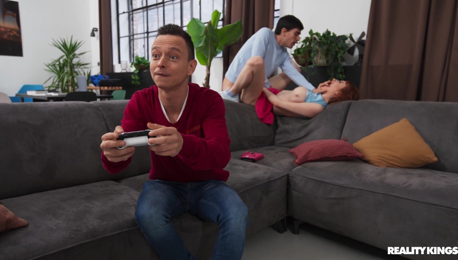 Crazy Monster Cock In The Common Room Episode 2 - Jordi El Nino Polla and Petite Redhead