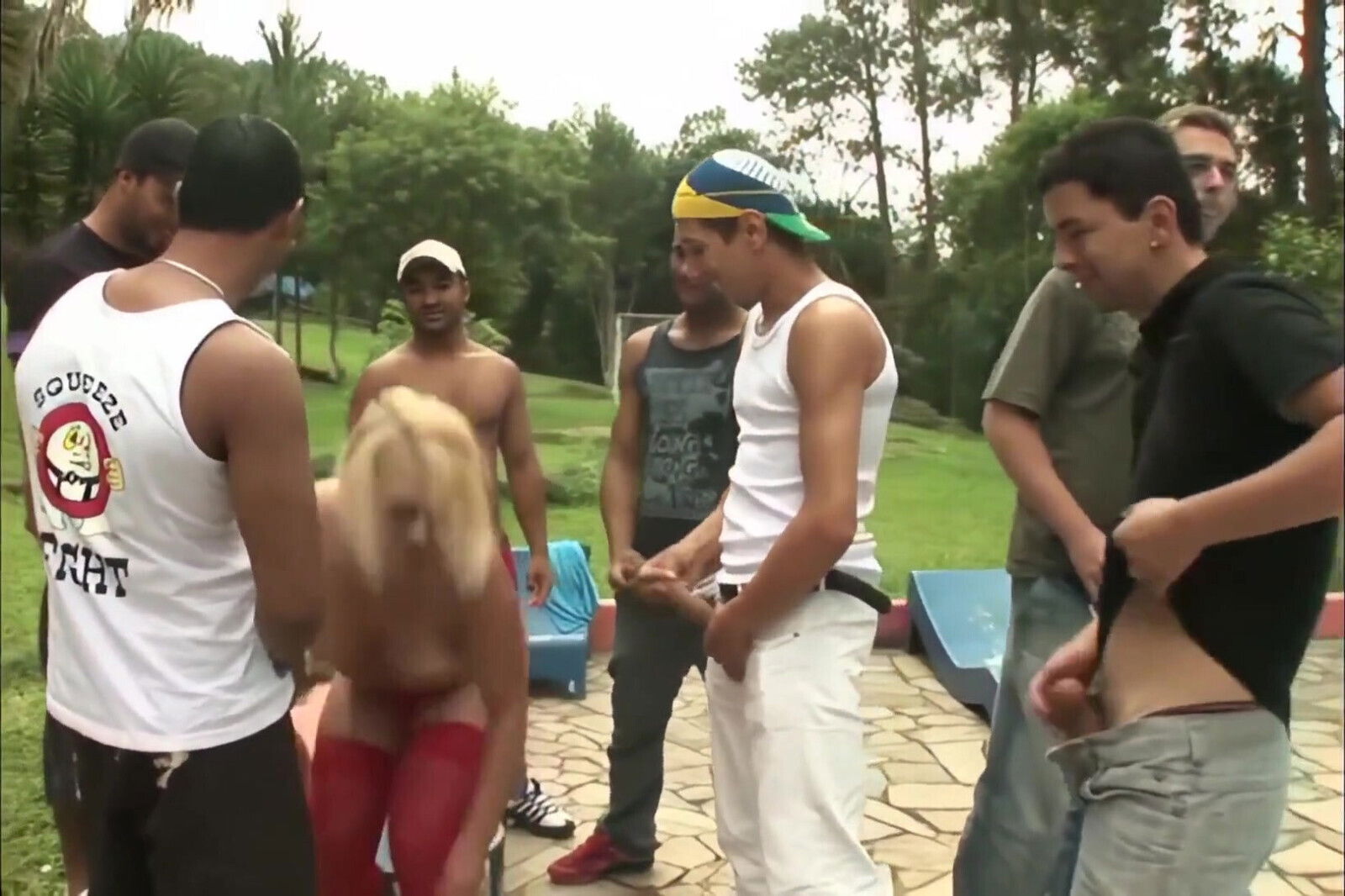 The Old Woman with Several Boys