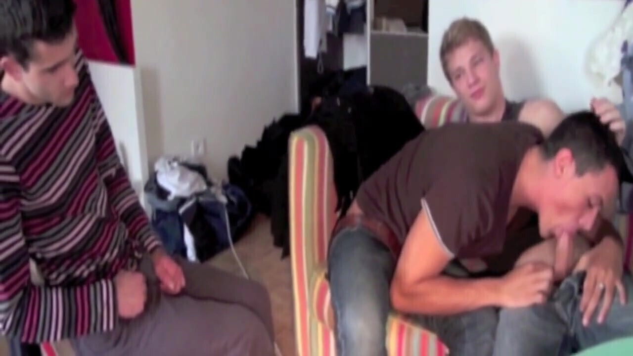 Slut fucked by 2 pornstards Greg and Kaemron