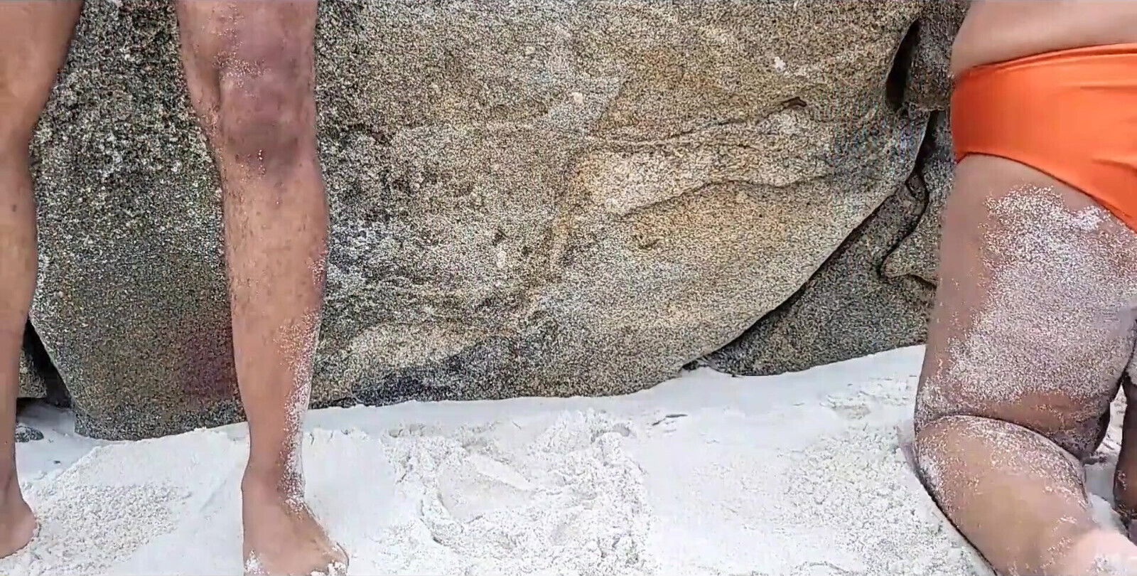 Nudist Beach, I'm Showing Myself off to Everyone