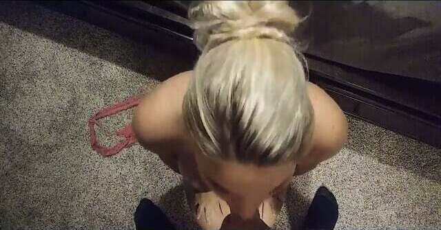 Sara Beth Vid 4 On Her Knees Blowjob