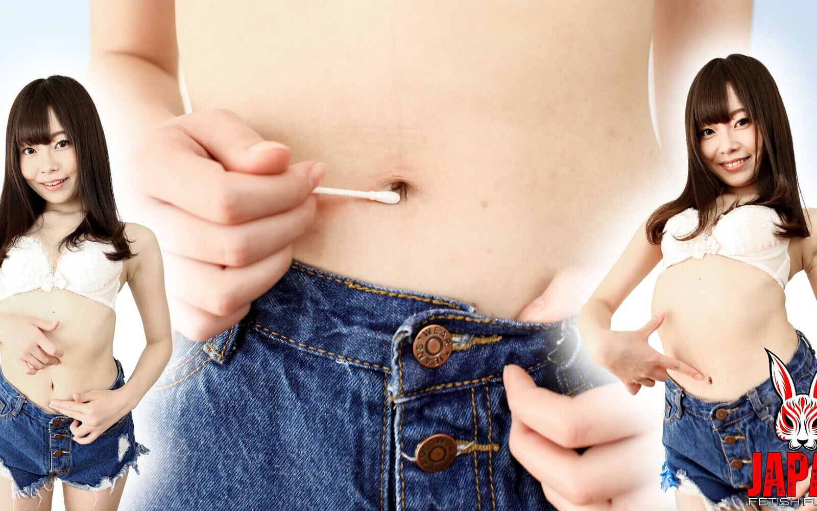 She Cleans It, Smells It, Smiles - Tae's Belly Button Fetish POV