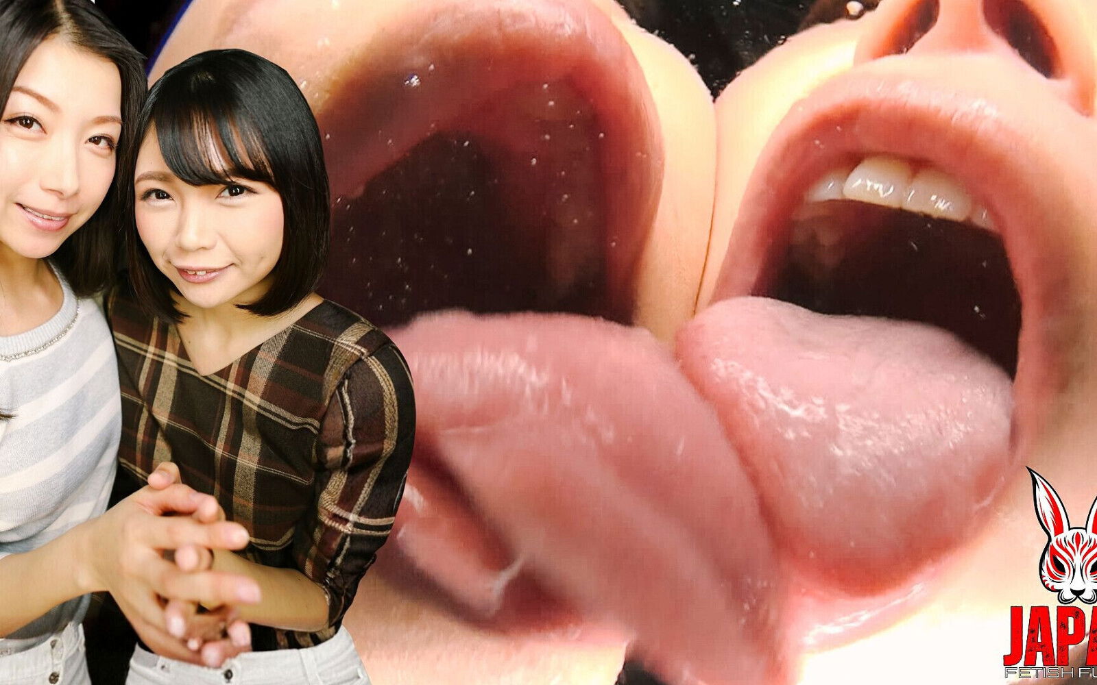 POV Spit Frenzy: 2 Tongues, 1 Lens, You Overwhelm in Saliva as Tsubaki Kato & Iori Tease You with Their Dripping Mouths.