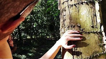 My hot, tanned stepdaughter kept teasing me in the woods until I couldn'_t take it anymore and fucked her virgin ass_ the little slut said she wanted to pee in my mouth. Vagninho and DutraSuraaa