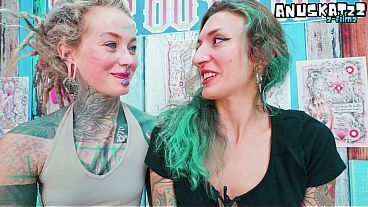 Tattoo Threesome Gone Wild Heavily Inked Artist Pounds Friend'_s Ass Mid Ink &amp_ Cums on Fresh Tattoo