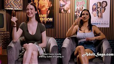 Gorgeous And Stacked Pornstars Hailey Rose and Hazel Moore Interview - Hailey Rose, Bree Mills