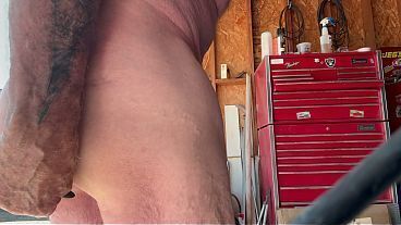 Jesus milking his prostate