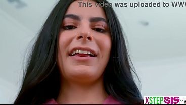 Bratty stepsis did not like Halloween at all but stepbro changed her mind