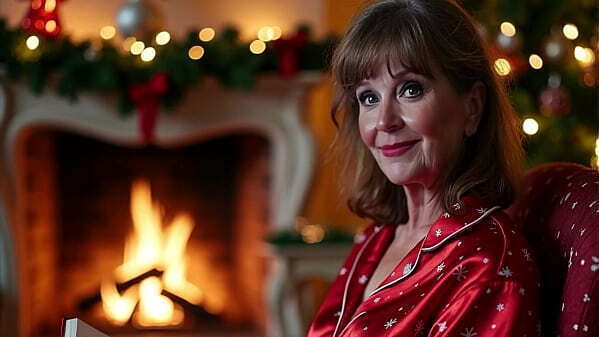 Granny Carmen Claus: My Fun Holiday Tryst Dulling &amp_ Creampie!