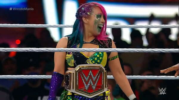 Asuka vs Rhea Ripley - Wrestlemania 37