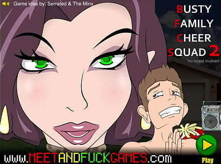 Busty Family Cheer Squad 2