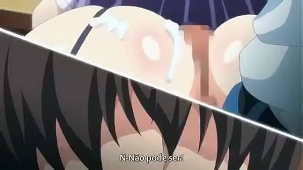 Rei-San esfregando sua enorme bunda no pau (Mankitsu Happening Pt-Br)