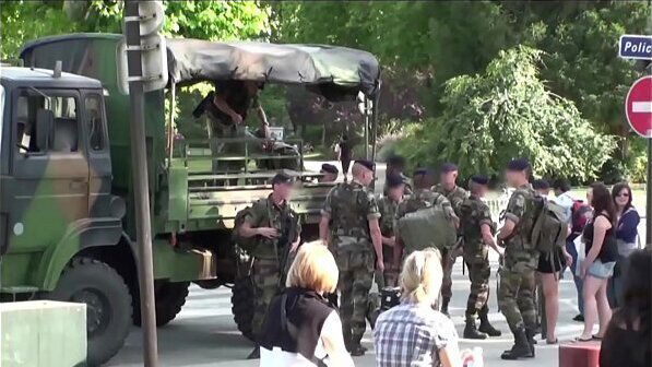 Eiffel Tower extreme PUBLIC sex threesome orgy