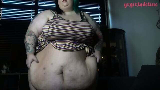 SSBBW Adeline Belly Hang On X-Games Mode