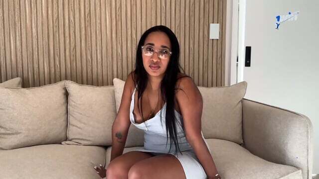 Hotwife Leyne Rodriguez's very first porn audition - scorching gonzo porn!