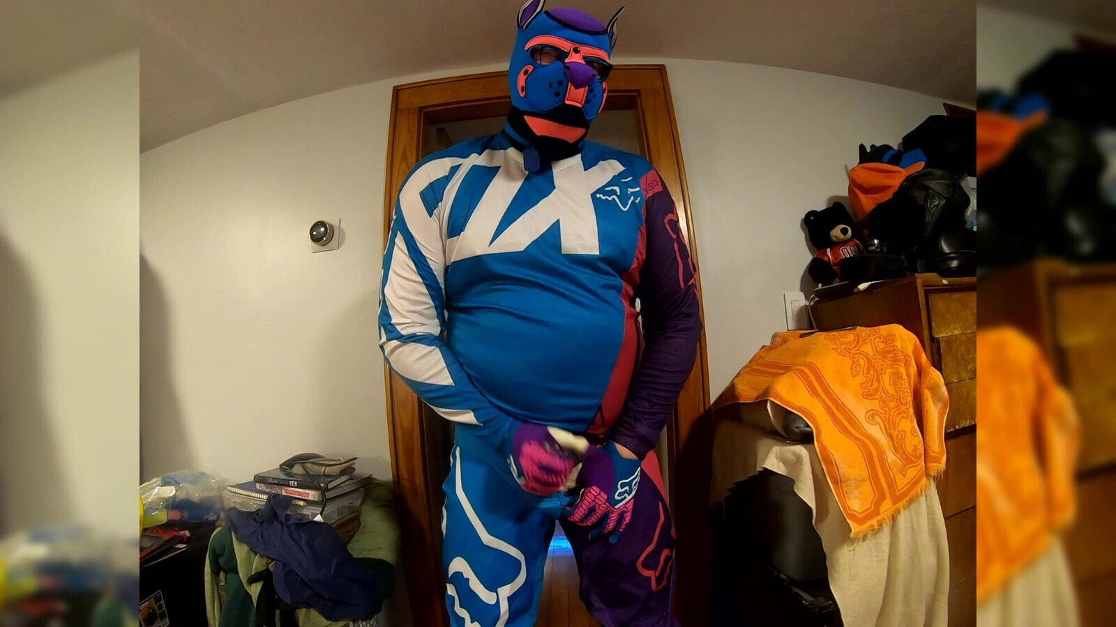 Pup in MX gear cumming - 2020