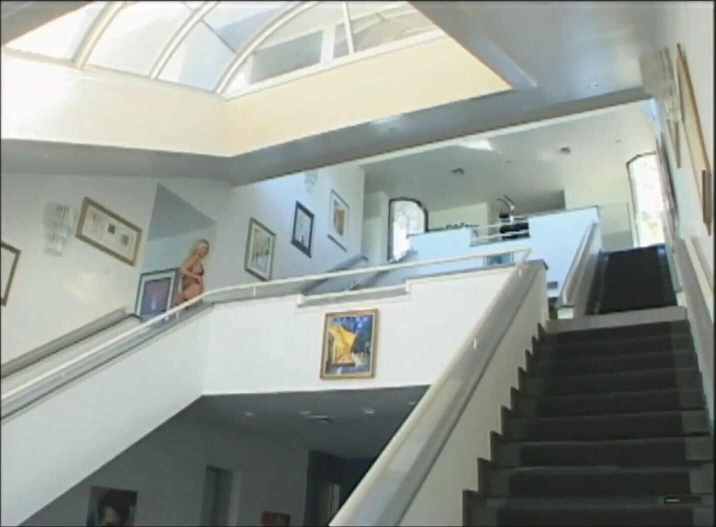 A Young Blonde Horny Fuck in the Mouth and Ass