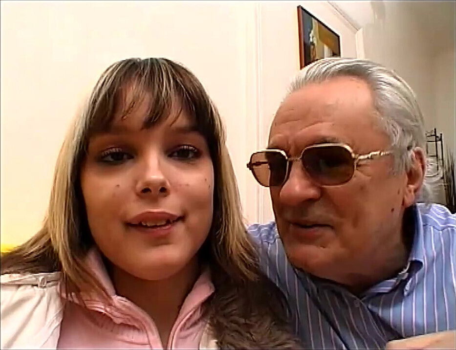 Interracial Double Penetration and Cumshot on Beautiful Tits for Hot Teen