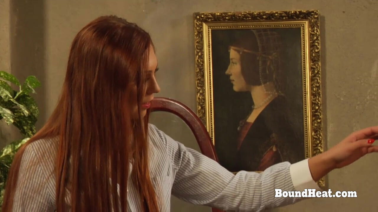 Naughty Naked Big Ass Lesbian Slaves Watching Madame Orgasming In Front Of Them And Masturbating