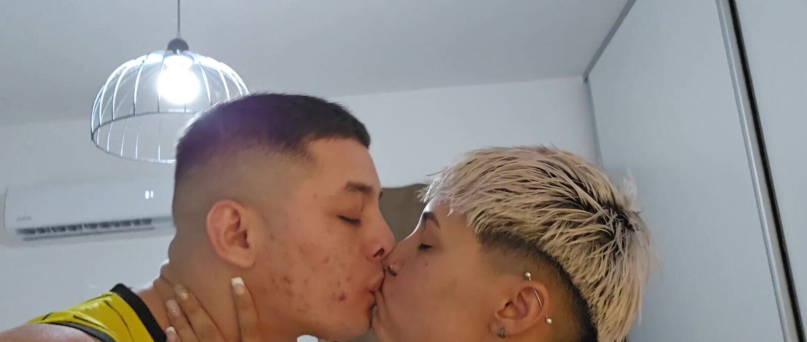 Argentinian Lesbian in Her First Casting