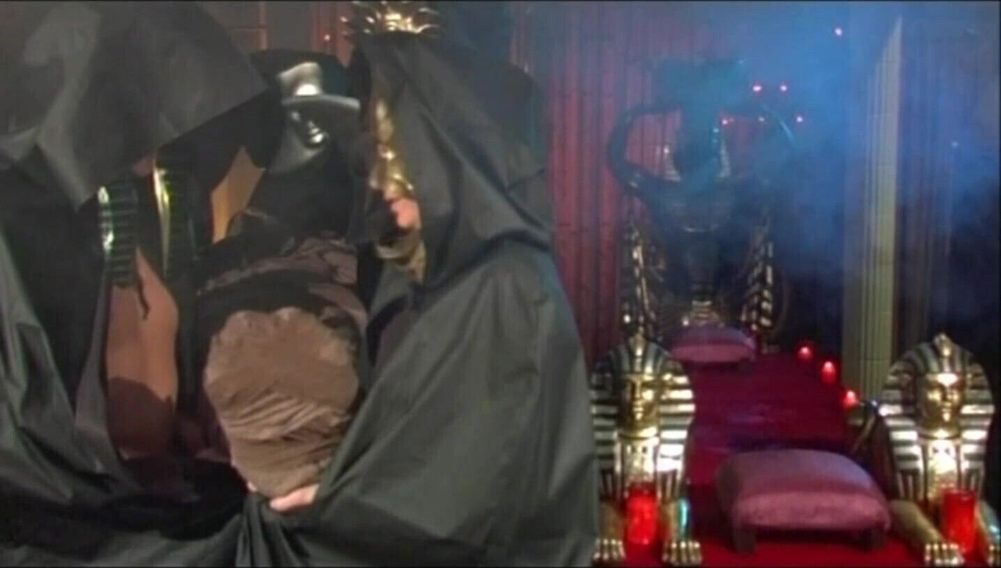 Young Pharaoh Sluts Ass Fucked and Cummed in Mouth in Orgy with Big Cocks