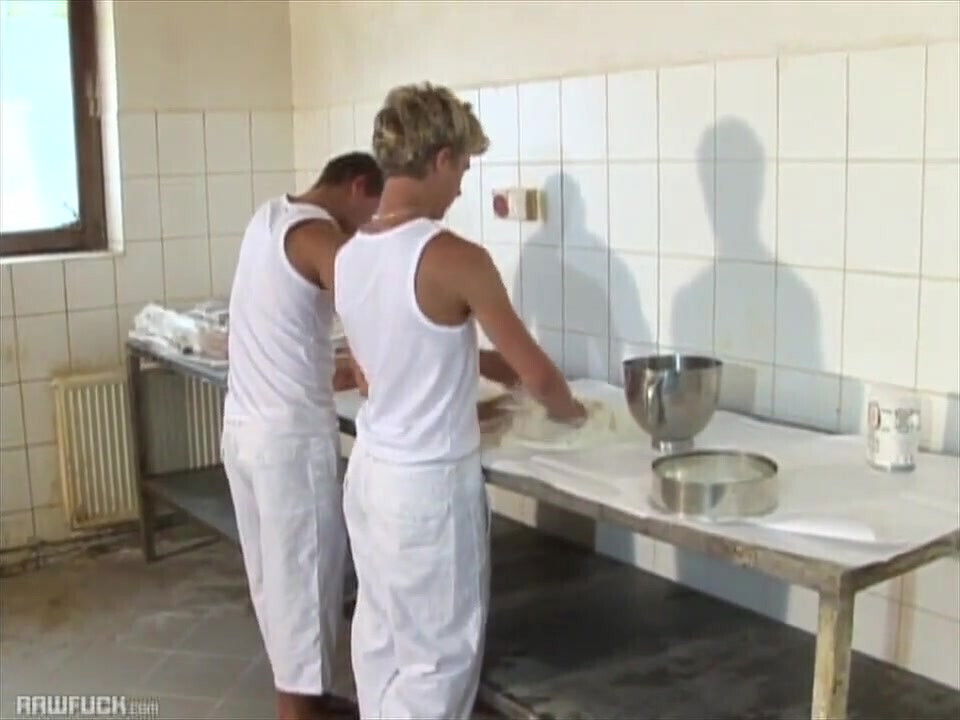 Blond Dudes Deep Dicks His Messy Buddy