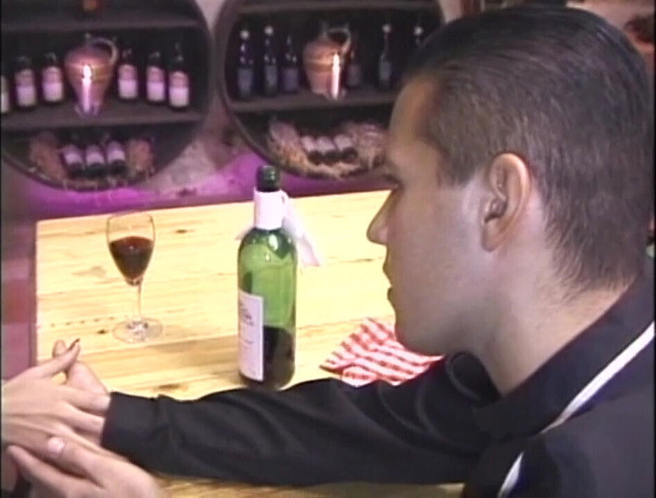 Blonde Slut at the Restaurant Gets Her Ass Fucked by the Waiter