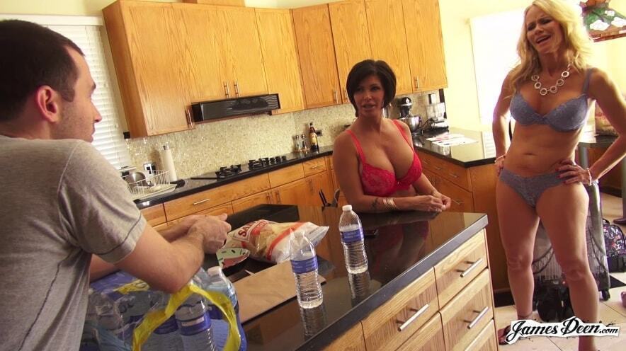 Behind The Scenes Of The Milf Orgy Part 1