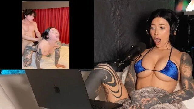 ASMR Reaction: Lesbian Tattoo Artist Hardcore