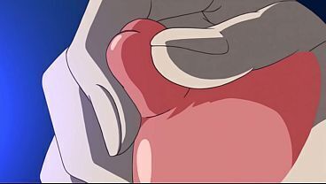 Hentai blonde masturbates on webcam