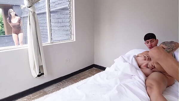 I discover my stepbrother fucking his sex toy and let him fuck my pink, wet pussy to fulfill his family fantasy!