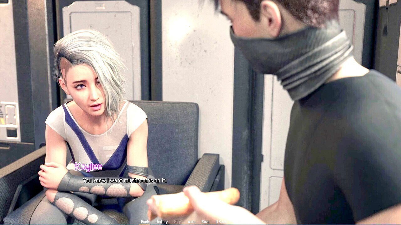 Buddies, dick in mouth, graphic