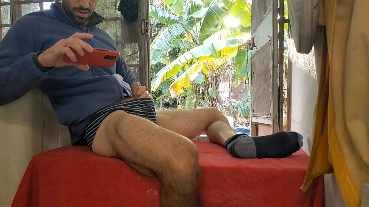 Big muscle daddy, gay underwear, gay socks