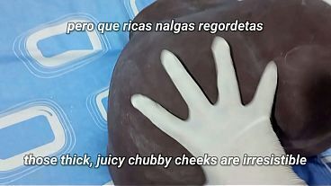 Fucking my thick brunette booty / Foll&aacute_ndome a mi culona morena