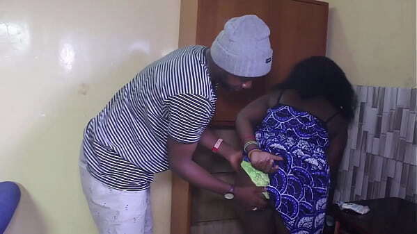 The work in the field in the village with the neighbor who ends up with a public fuck in the bush on the soft grass and the abundant sweat AFRI