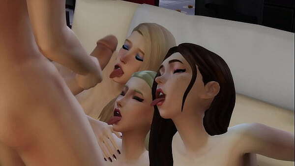 The Sims 4 - Teenager having fun with his dirty friends